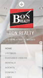 Mobile Screenshot of bonrealty.com