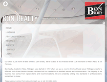 Tablet Screenshot of bonrealty.com